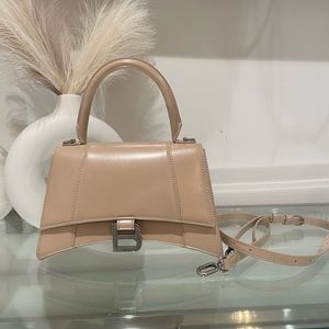 Balenciaga Small leather Hourglass Tote